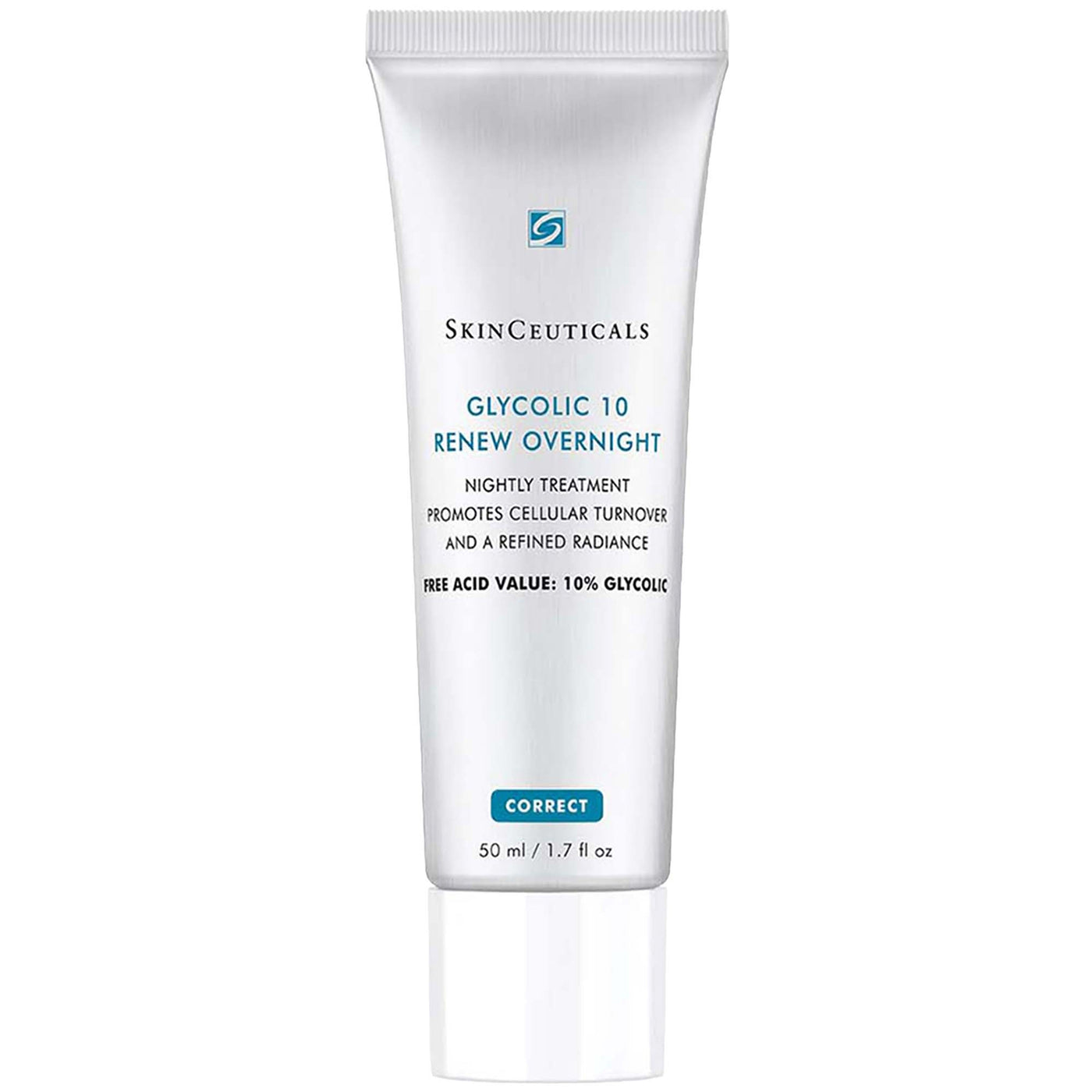 SkinCeuticals Glycolic 10 Renew Overnight crema exfoliante 50 ml
