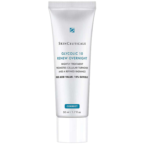 SkinCeuticals Glycolic 10 Renew Overnight crema exfoliante 50 ml