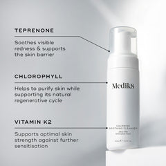 Ingredientes Medik8 Calmwise Soothing Cleanser clorofila