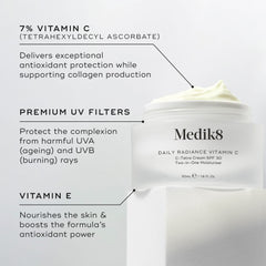 Ingredientes Medik8 Daily Radiance Vitamin C