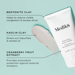 Ingredientes Medik8 Natural Clay Mask arcilla caólin