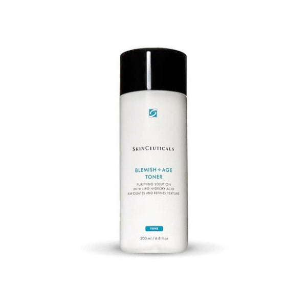 SkinCeuticals Blemish + Age Toner 200 ml tónico exfoliante para acné adulto