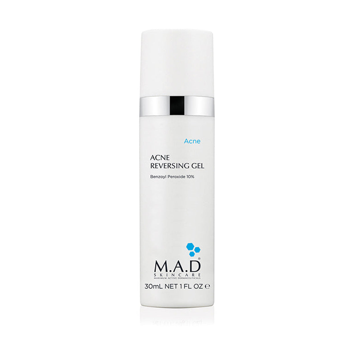 M.A.D. Acne Reversing Gel 10% BPO tratamiento intensivo antiacné 30 g