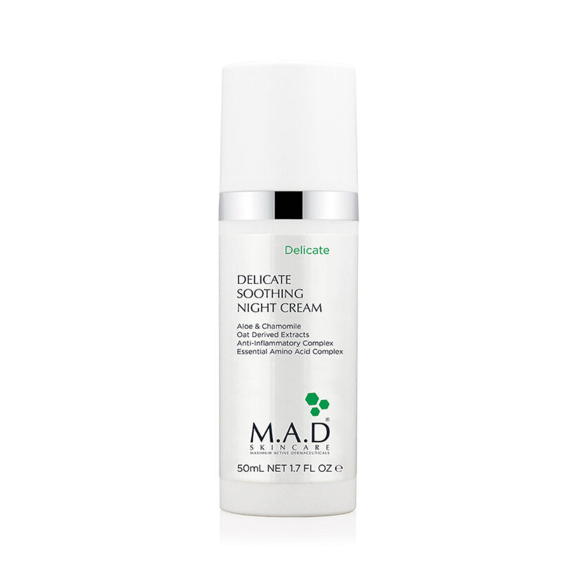M.A.D. Delicate Soothing Night Cream crema nocturna calmante 50 ml