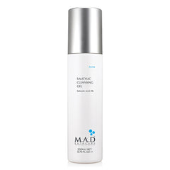 M.A.D. Salicylic Cleansing Gel limpiador 200 ml con 2% ácido salicílico para acné