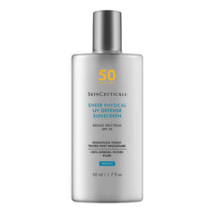SkinCeuticals Sheer Physical UV Defense SPF 50 50ml protector solar mineral transparente packshot