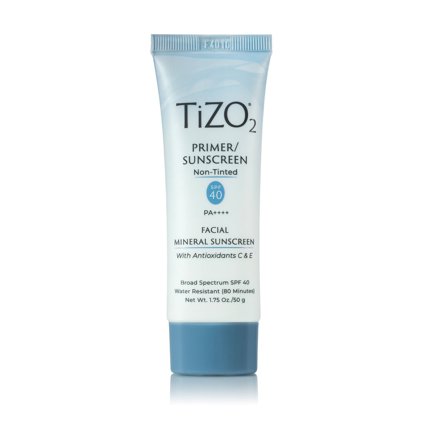 TIZO 2 SPF 40 protector solar mineral facial sin color 50 g acabado mate