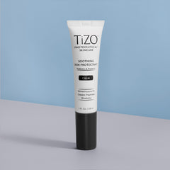 Textura del TIZO Soothing Skin Protectant sobre la piel