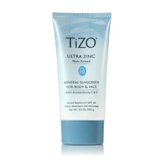 TIZO Body and Face Ultra Zinc SPF 40 sin color 100 g con 20% óxido de zinc