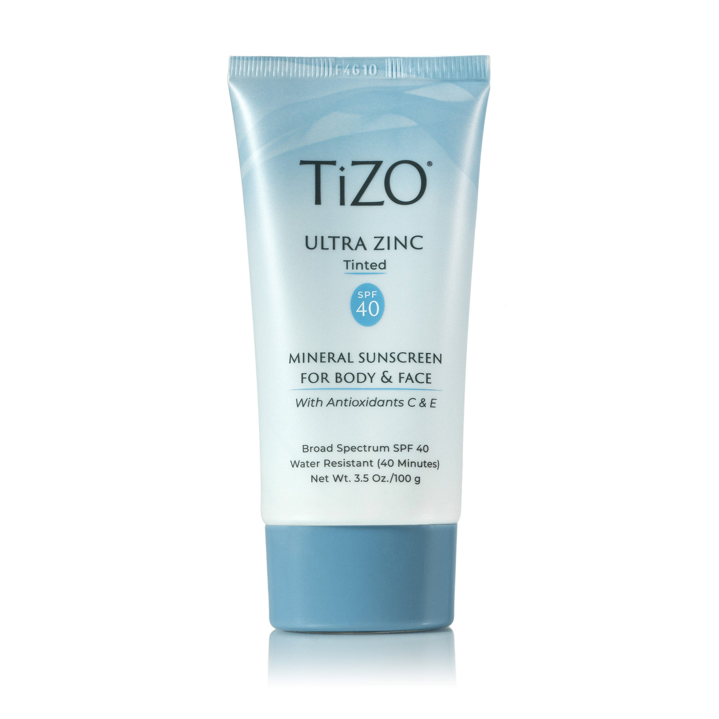 TIZO Body and Face Ultra Zinc SPF 40 con color 100 g 20% óxido de zinc