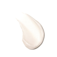 Textura cremosa de A.G.E. Interrupter Advanced sobre superficie blanca