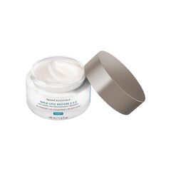 Envase abierto de Triple Lipid Restore mostrando producto