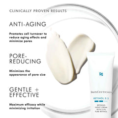 Beneficios y resultados de Retinol 0.5 SkinCeuticals: arrugas y manchas atenuadas