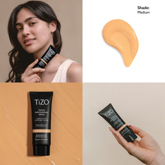 Tonos medios del TIZO Tinted Moisturizing Serum